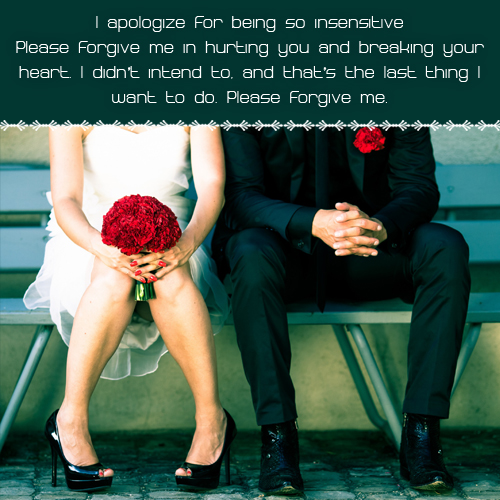 I Am Sorry